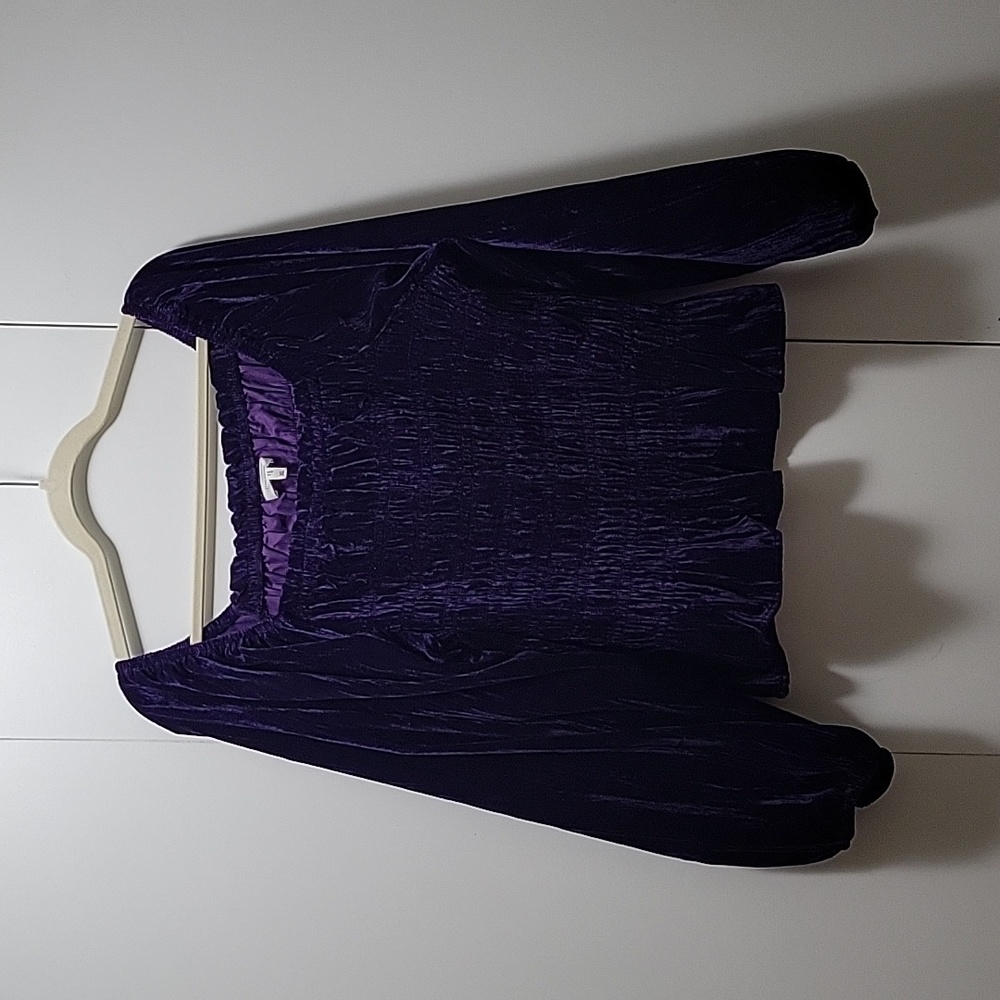 Maurices velvet top